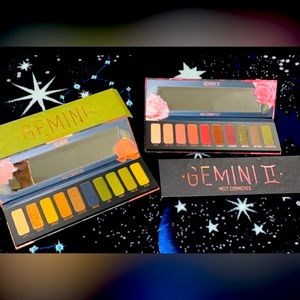 NIB MELT COSMETICS GEMINI I & II BUNDLE PALETTES - BOTH PALETTES!